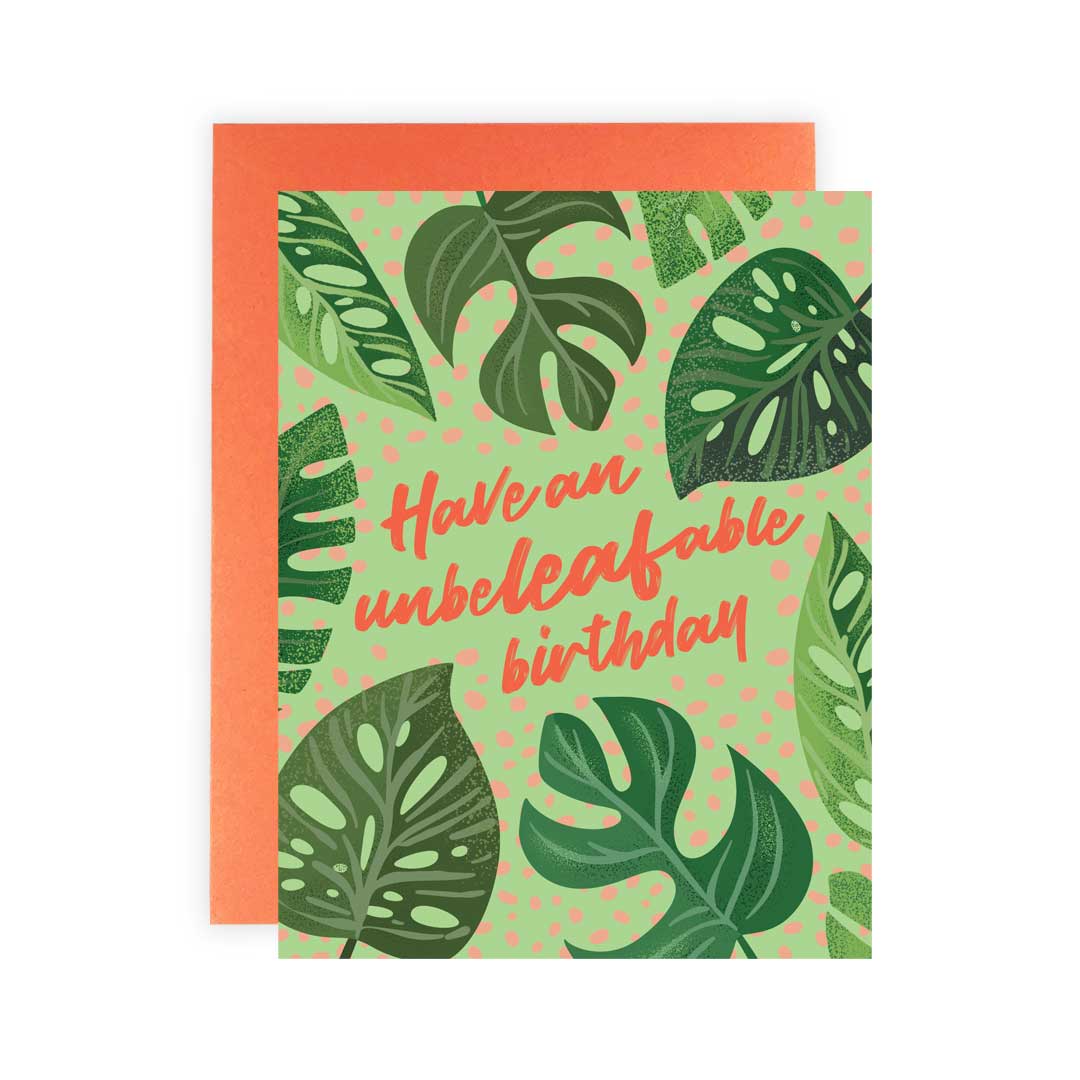 Unbeleafable Birthday - Greeting Card – Cleerely Stated