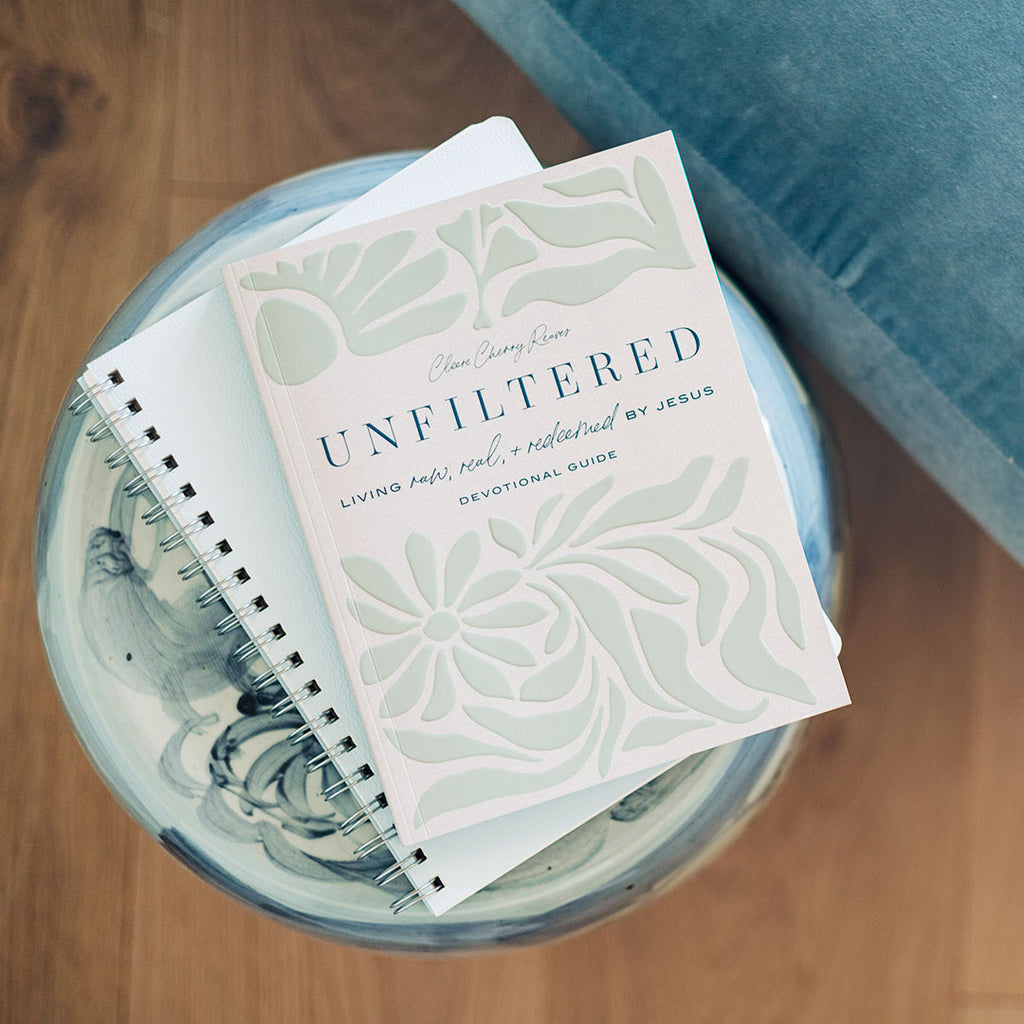 Unfiltered: Living Raw, Real, & Redeemed by Jesus | Devotional Guide