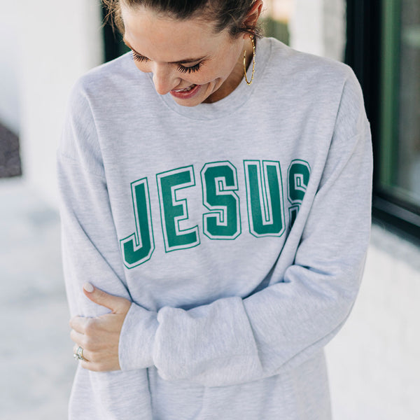 JESUS Screenprinted Sweatshirt